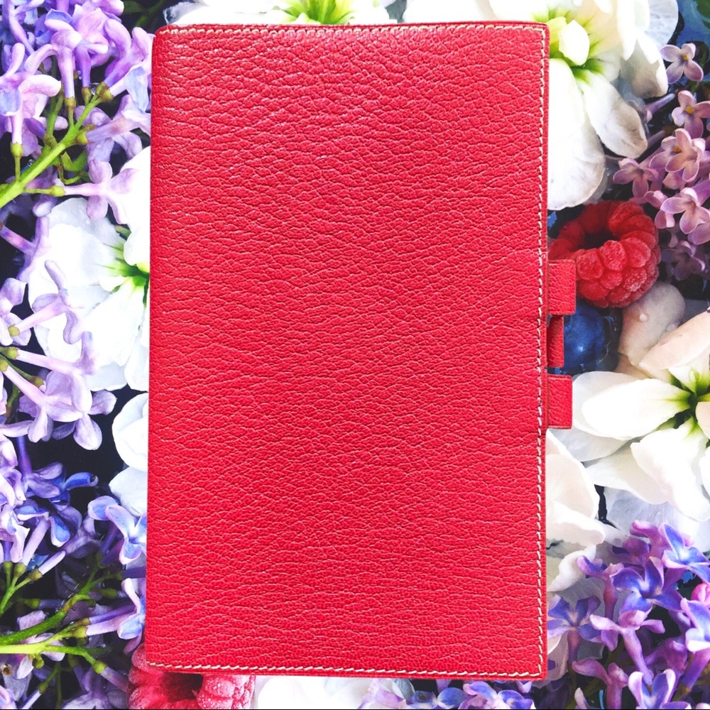 Hermès Framboise & Lilas (Chèvre) Vision Agenda